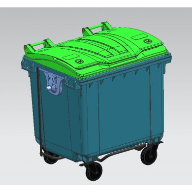1100 LT Garbage Container